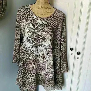 French Bazaar tunic size XL
